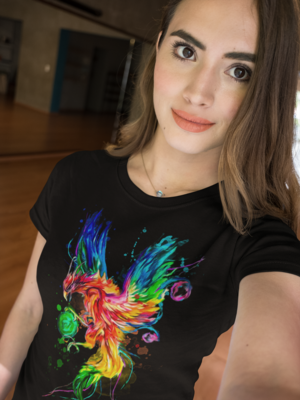 Color Blast Phoenix shirt