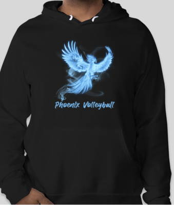 BLUE Phoenix Hoodie