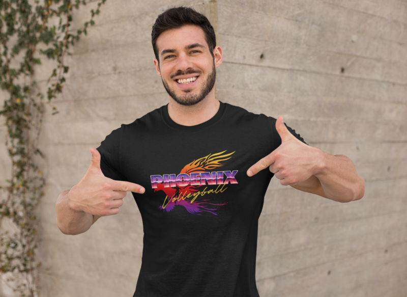 80&#39;s Retro Fire Shirt