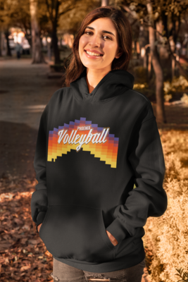 Suns-Inspired Phoenix Volleyball Hoodie