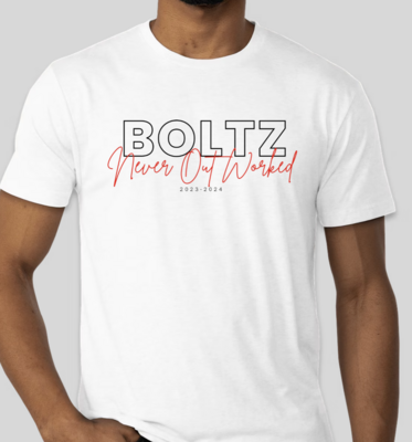 Never Out Worked - White Shirt