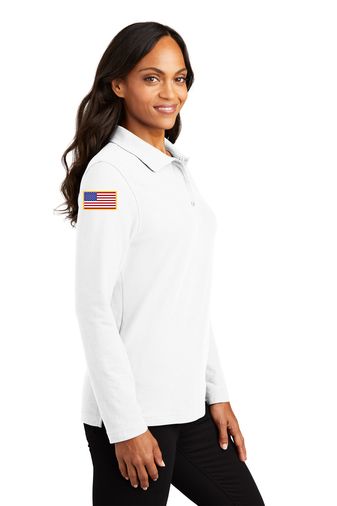 Port Authority Long Sleeve Womens AIA Polo