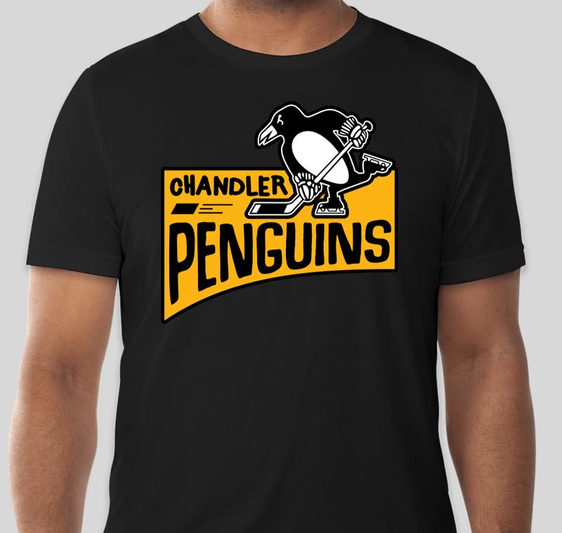 Chandler PENGUINS T-Shirt, Long Sleeve Shirt, or Hoodie