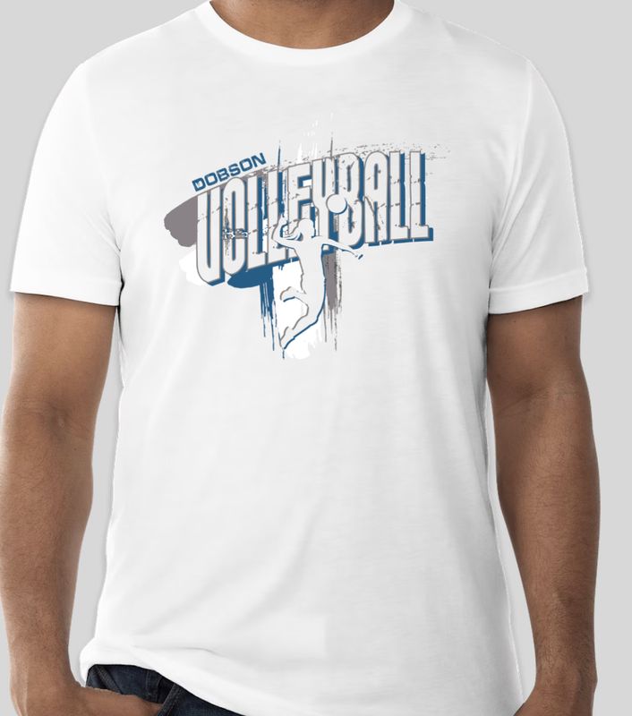 Dobson Volleyball Grafiti Design