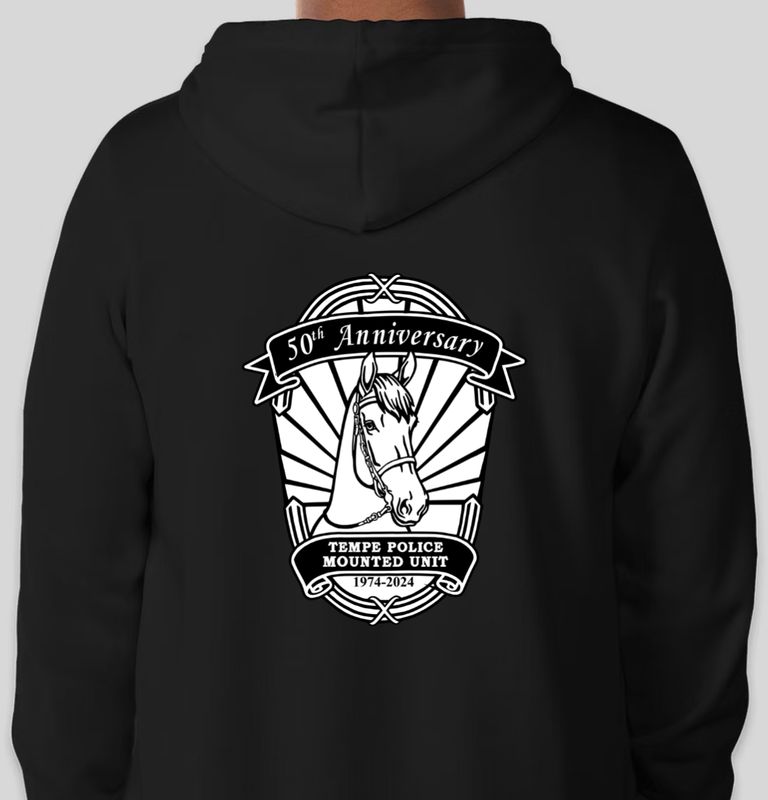 Tempe Mounted Police 50th Anniversary Hoodie