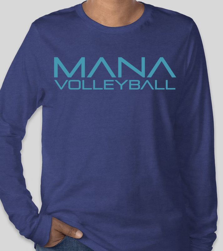 MANA Navy LONG SLEEVE T-Shirt