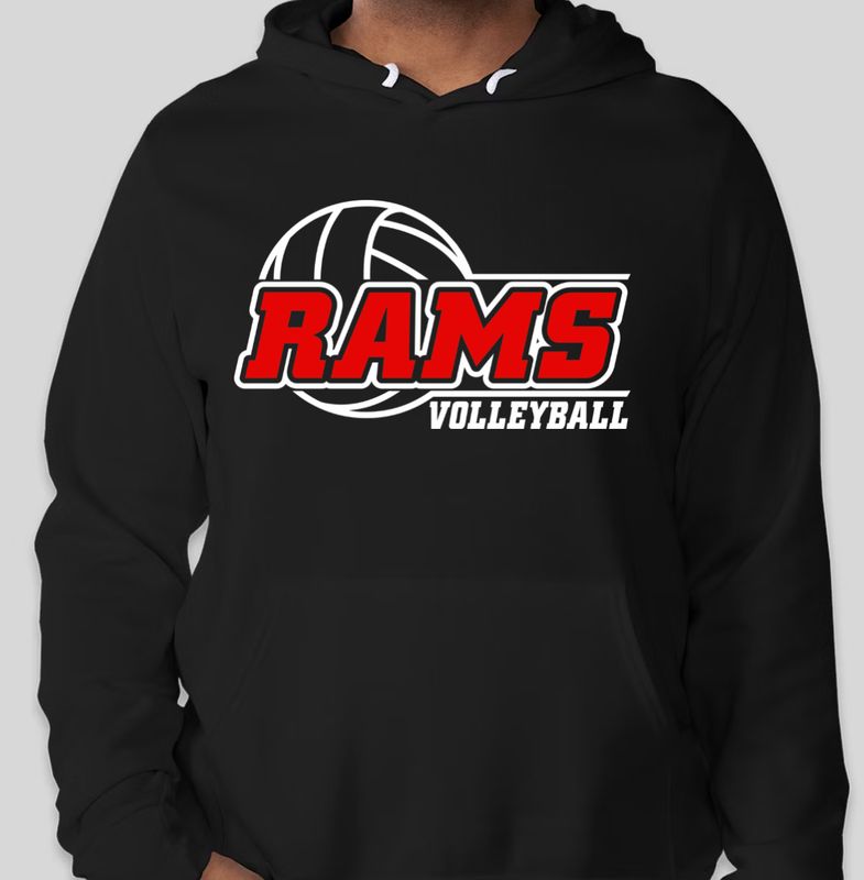 Rams Volleyball Hoodie