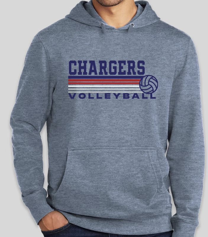 Chargers Volleyball Hoodie