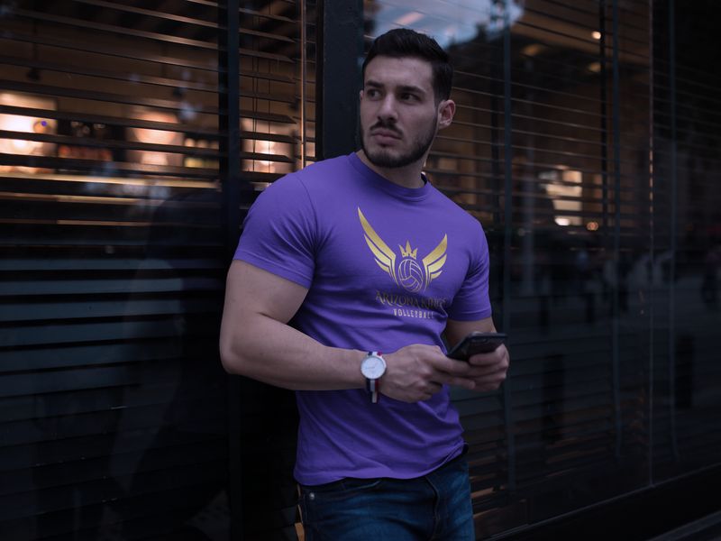 Arizona Kings PRO TEAM Purple &amp; Gold Shirt