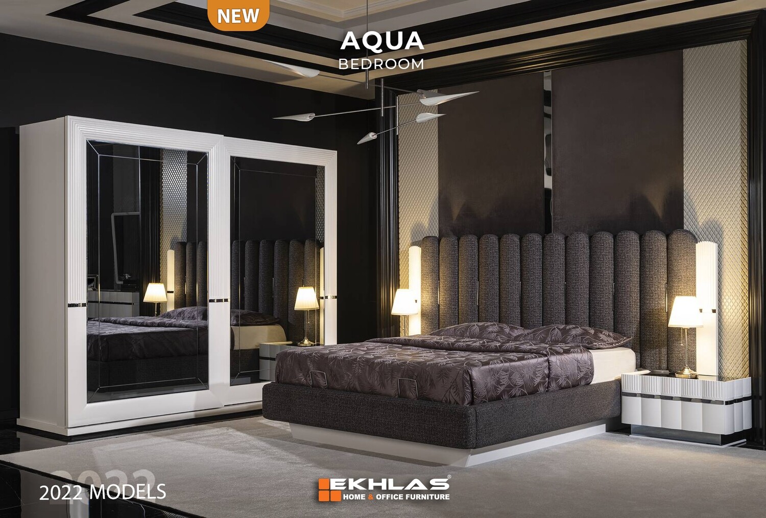 Aqua bedroom