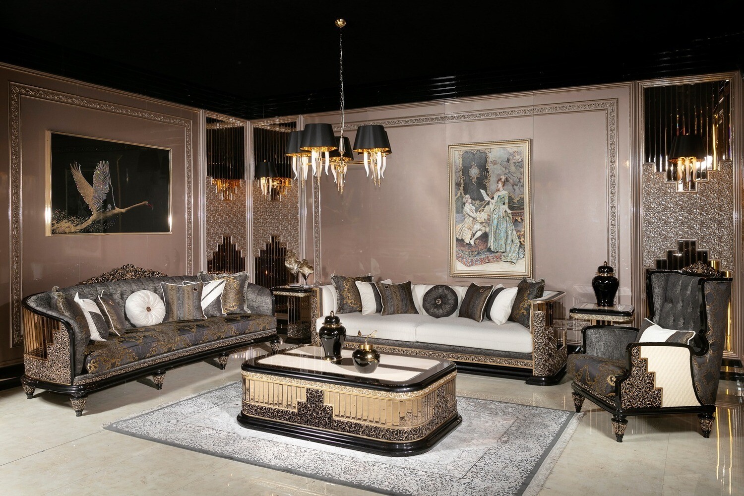 Larisa classic sofa