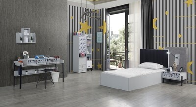 Dynamic young bedroom