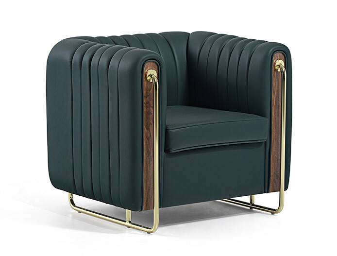 Golden office sofa