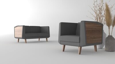 Bold Office Sofa