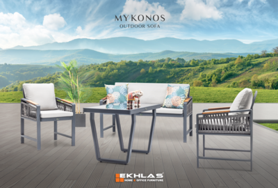 Mykonos outdoor sofa