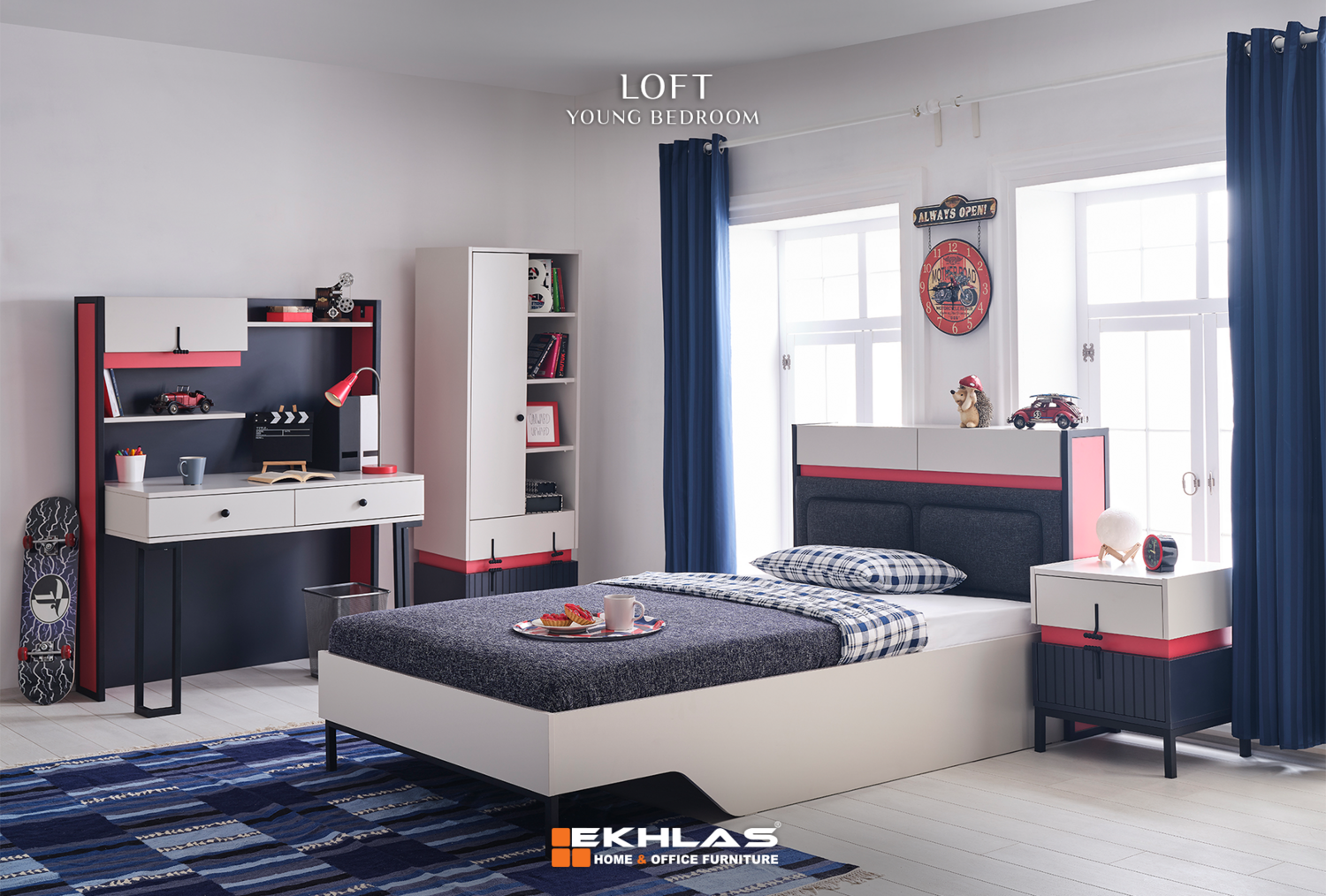 Loft young bedroom