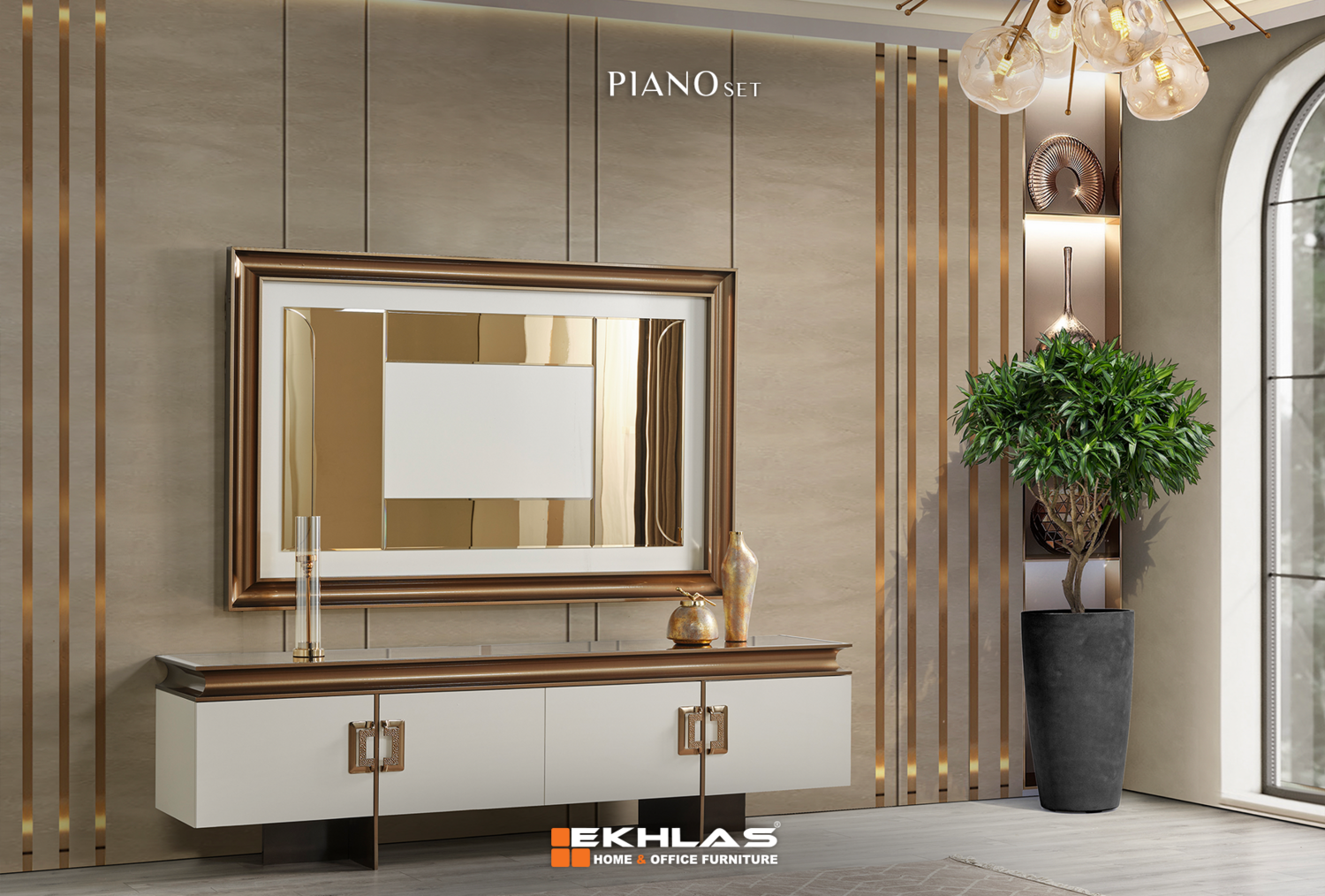 Piano TV table