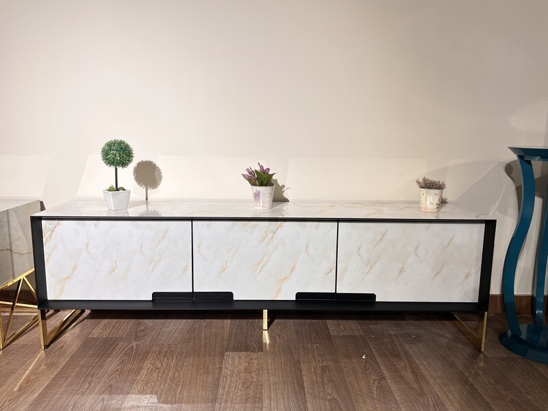 dream tv table gold