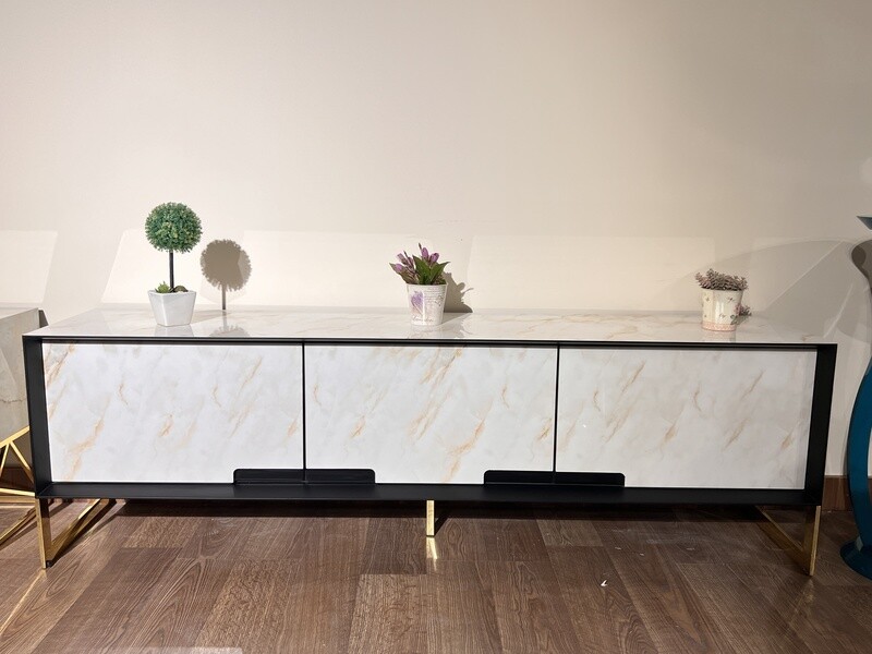 dream tv table gold