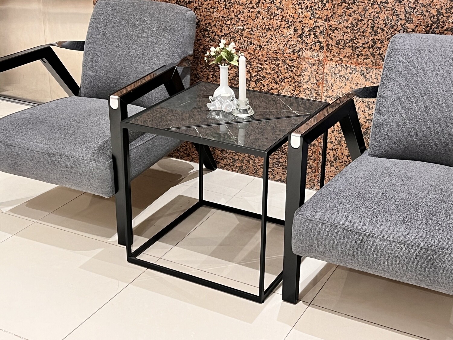 Domino black Table