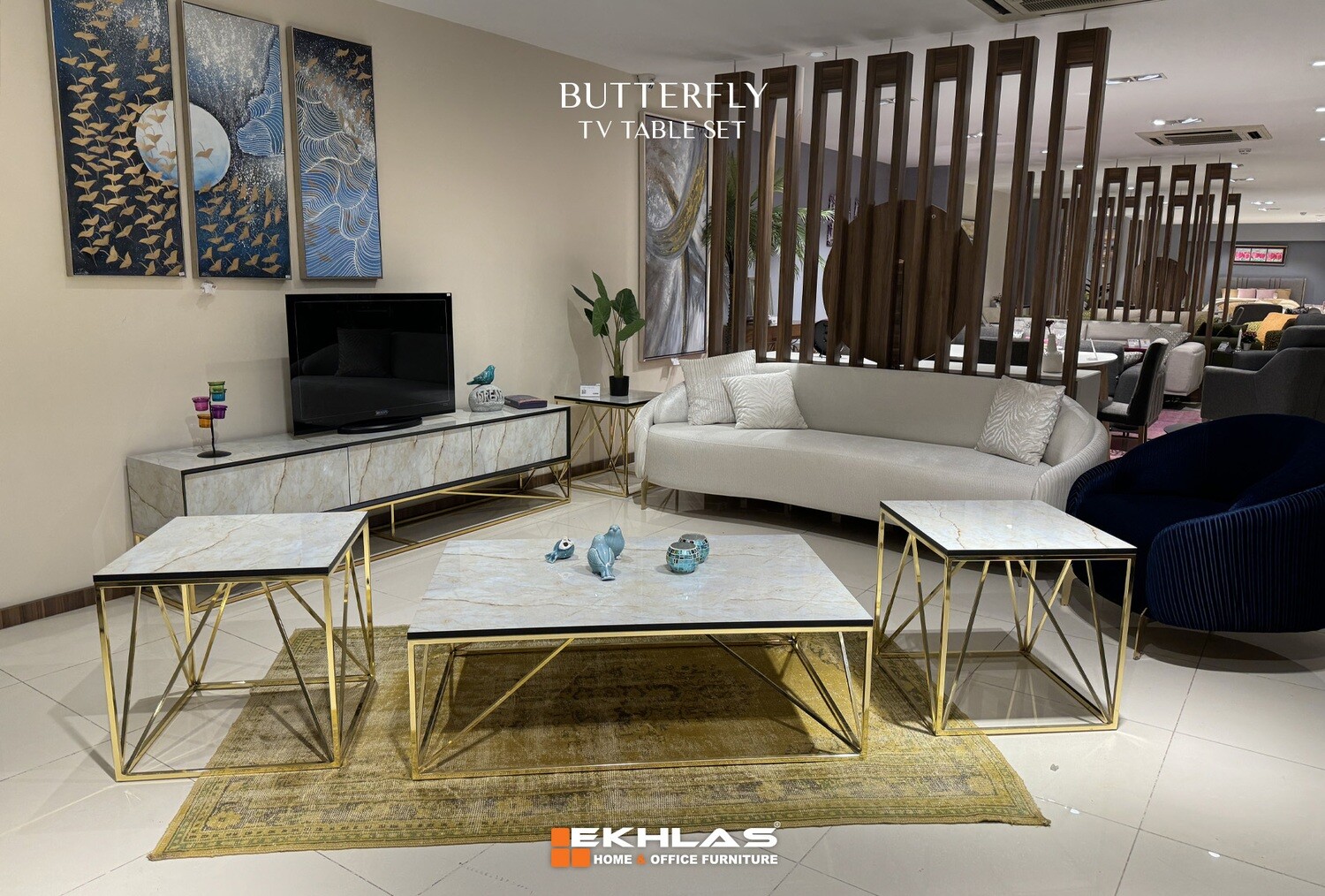 Butterfly  set table