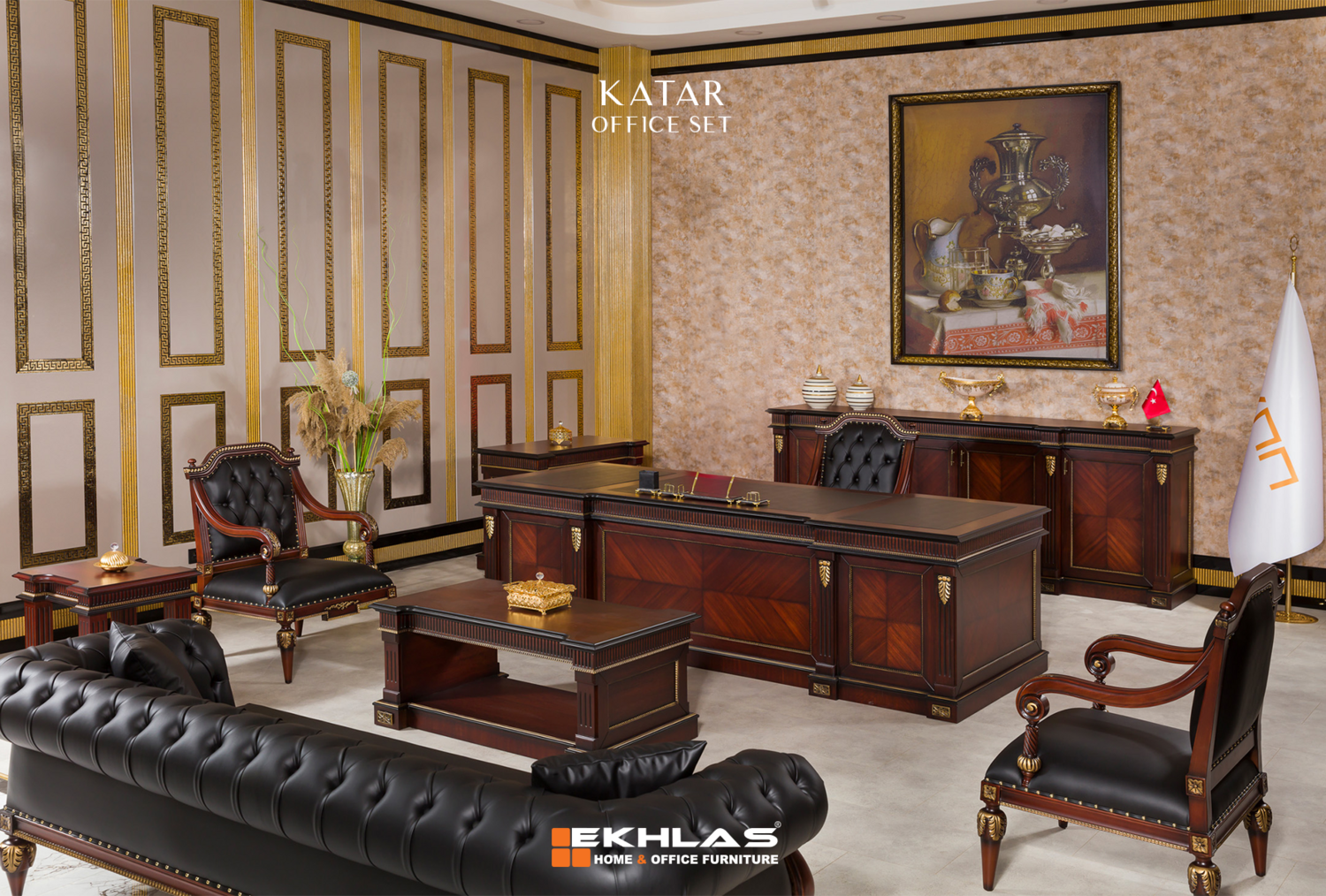 Katar office set