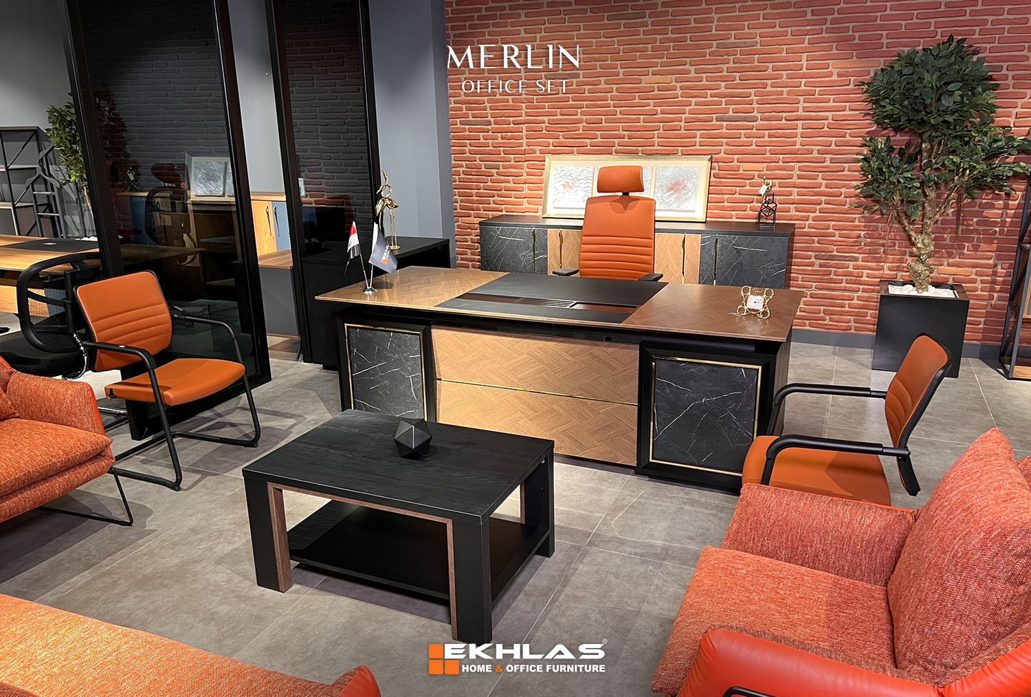 Merlin office set
