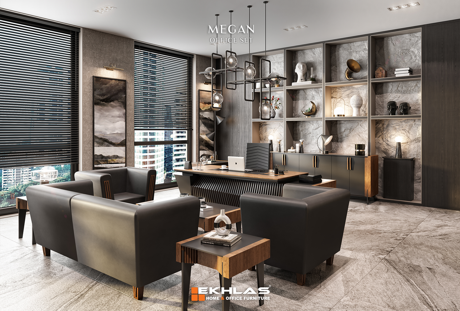 Megan office set
