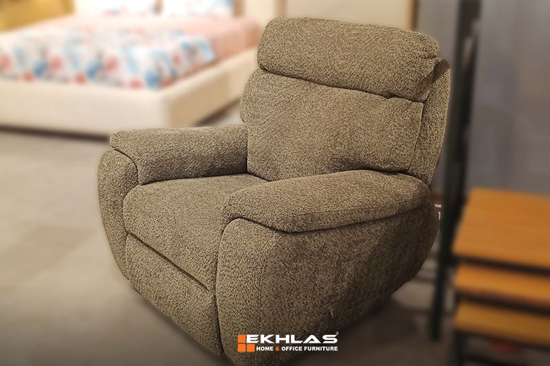 Moximo electric recliner green chair