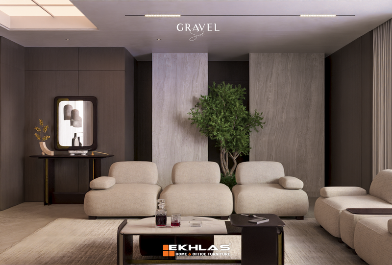 Gravel sofa