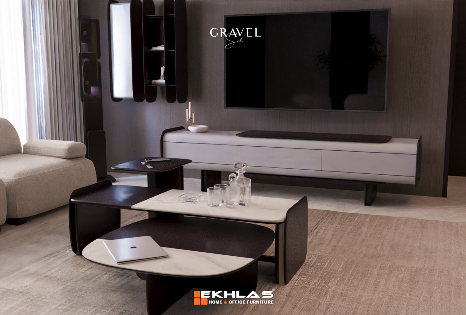 Gravel middle table