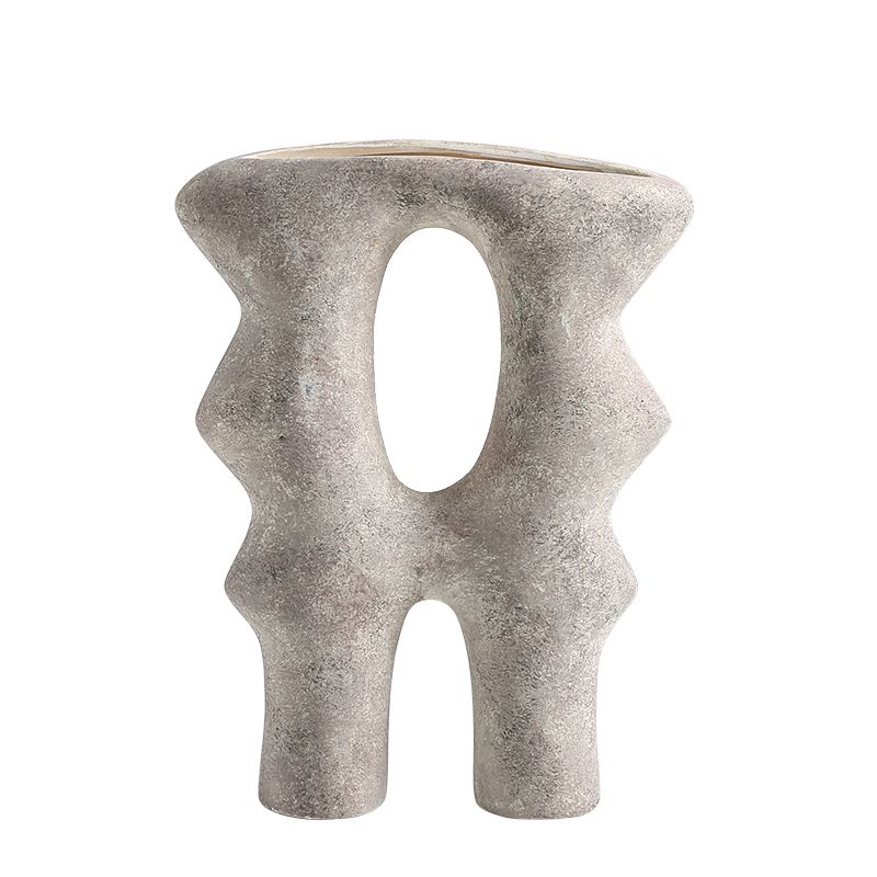Flat Mouth Vase B