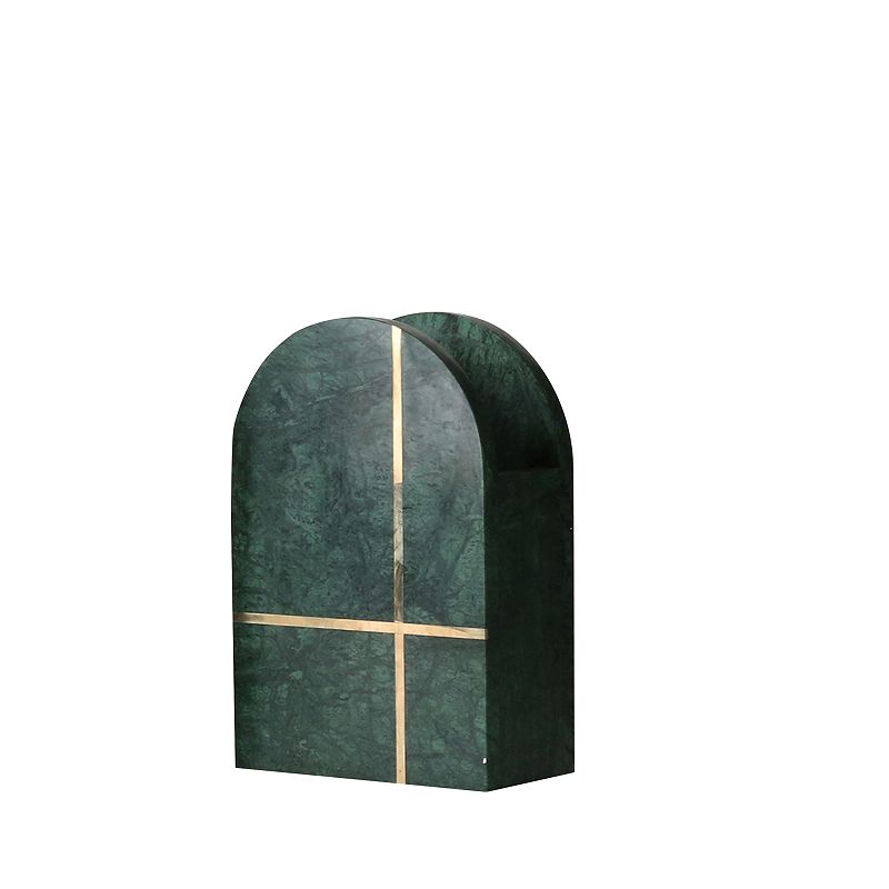 Green Marble vase-B