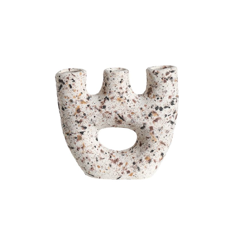 Flower rock vase C