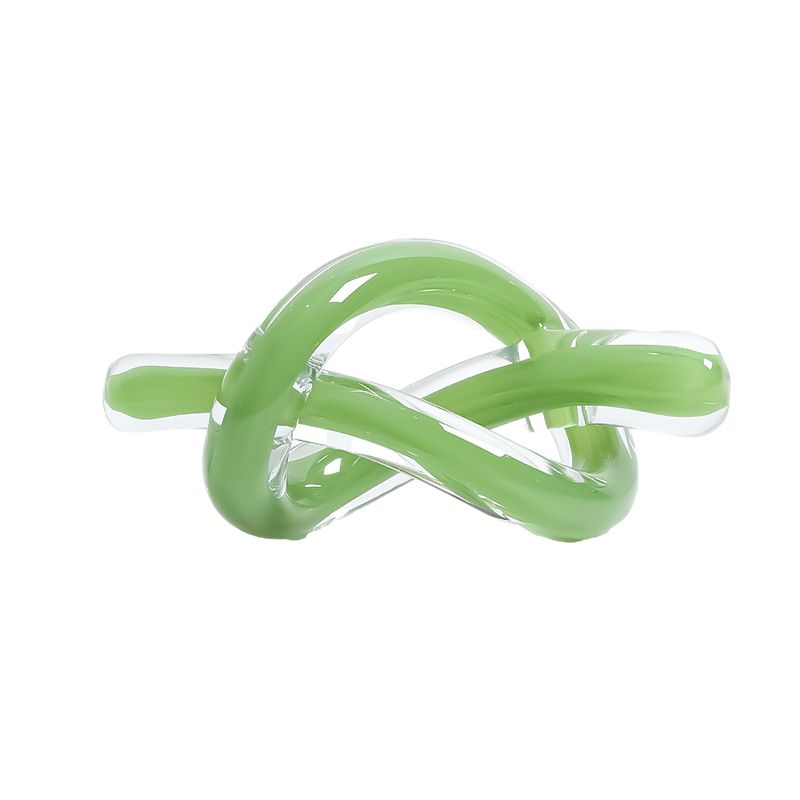 Glass Knot Green