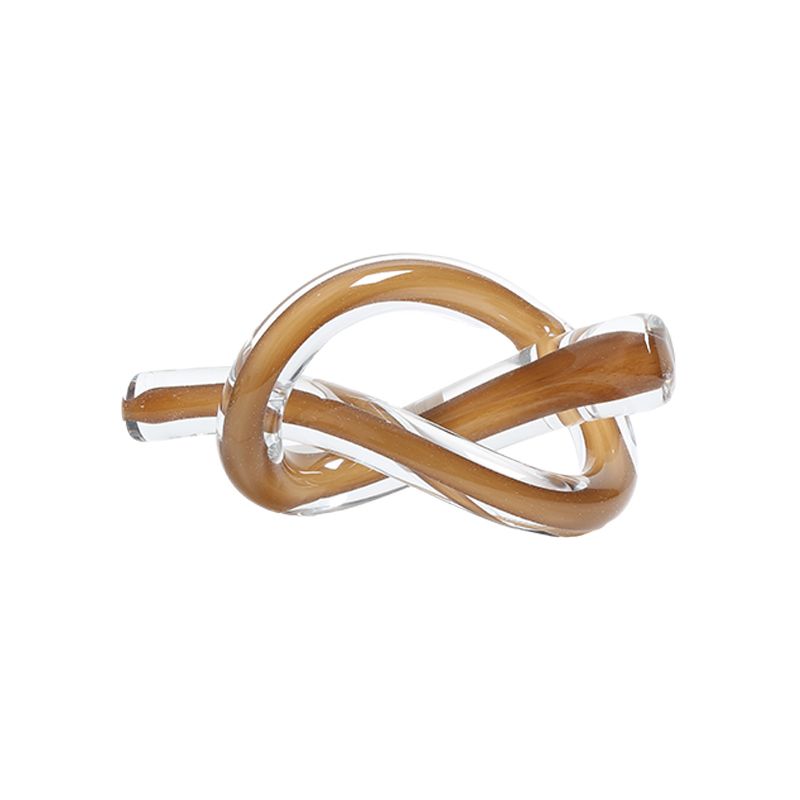 Glass Knot Brown