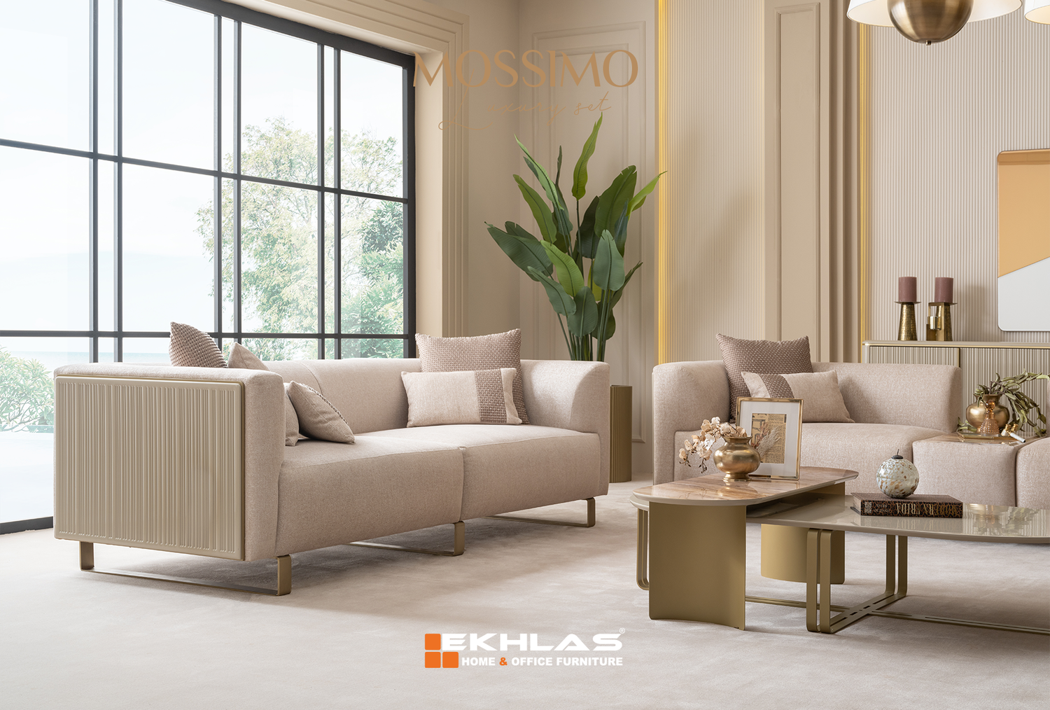 Massimo Side &amp; middle coffee tables