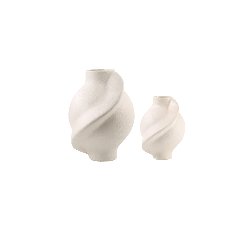 Ring vase silver