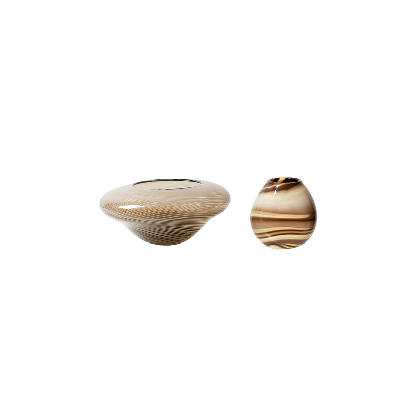 Multicolor ring vase