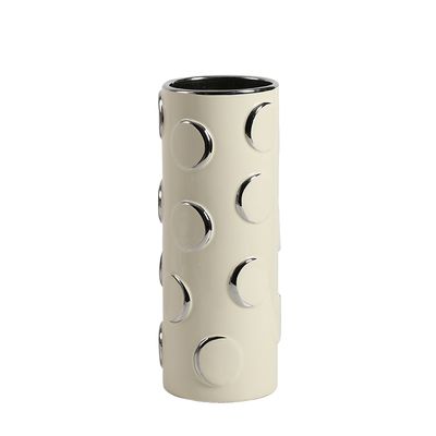 Silver eclipse vase A AND  B