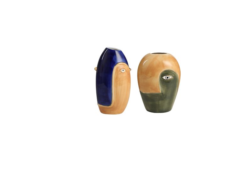 Wisdom eye vase