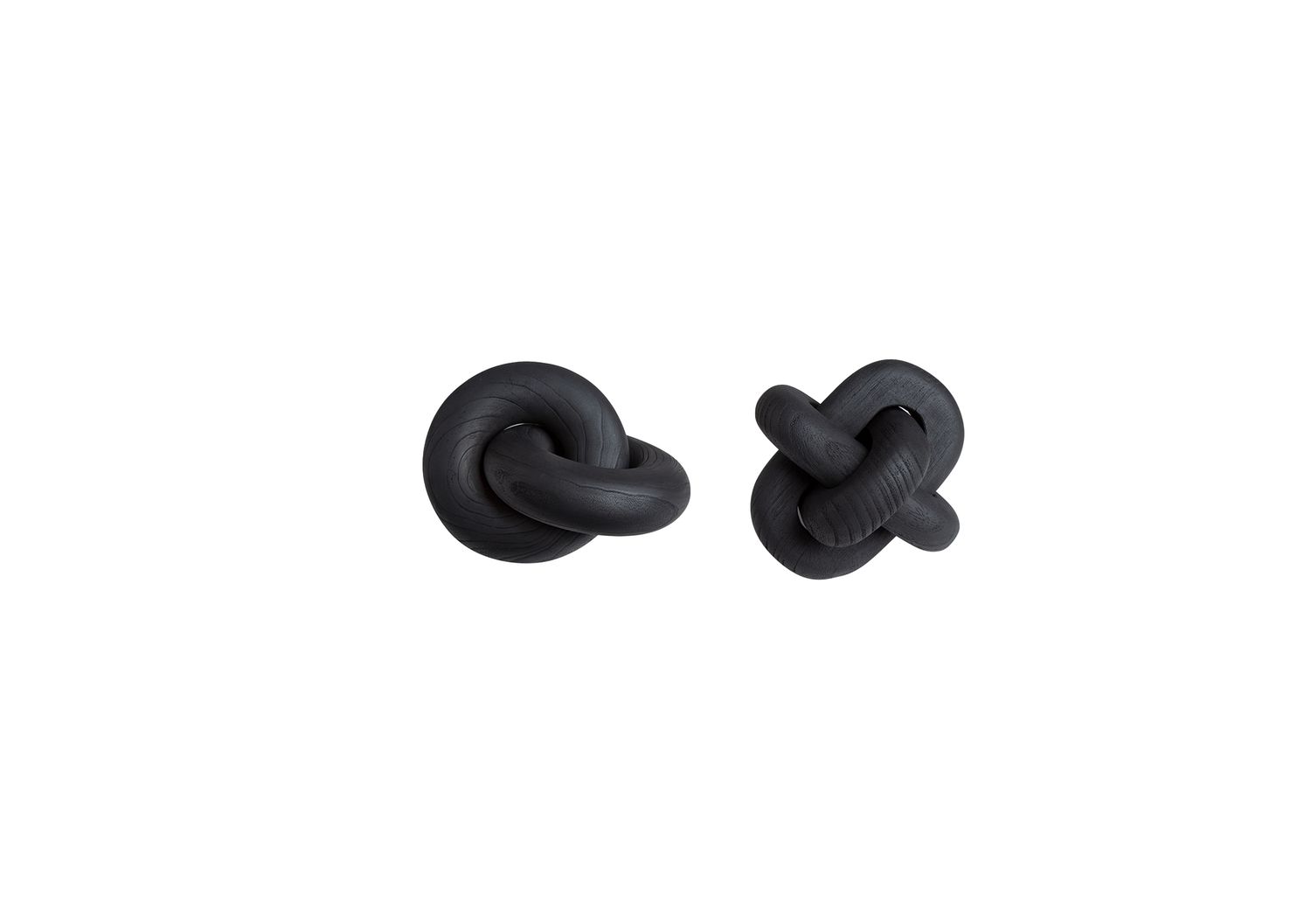 Two-ring buckle ornaments-black AND Three-ring buckle ornaments-Black