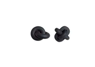 Two-ring buckle ornaments-black AND Three-ring buckle ornaments-Black
