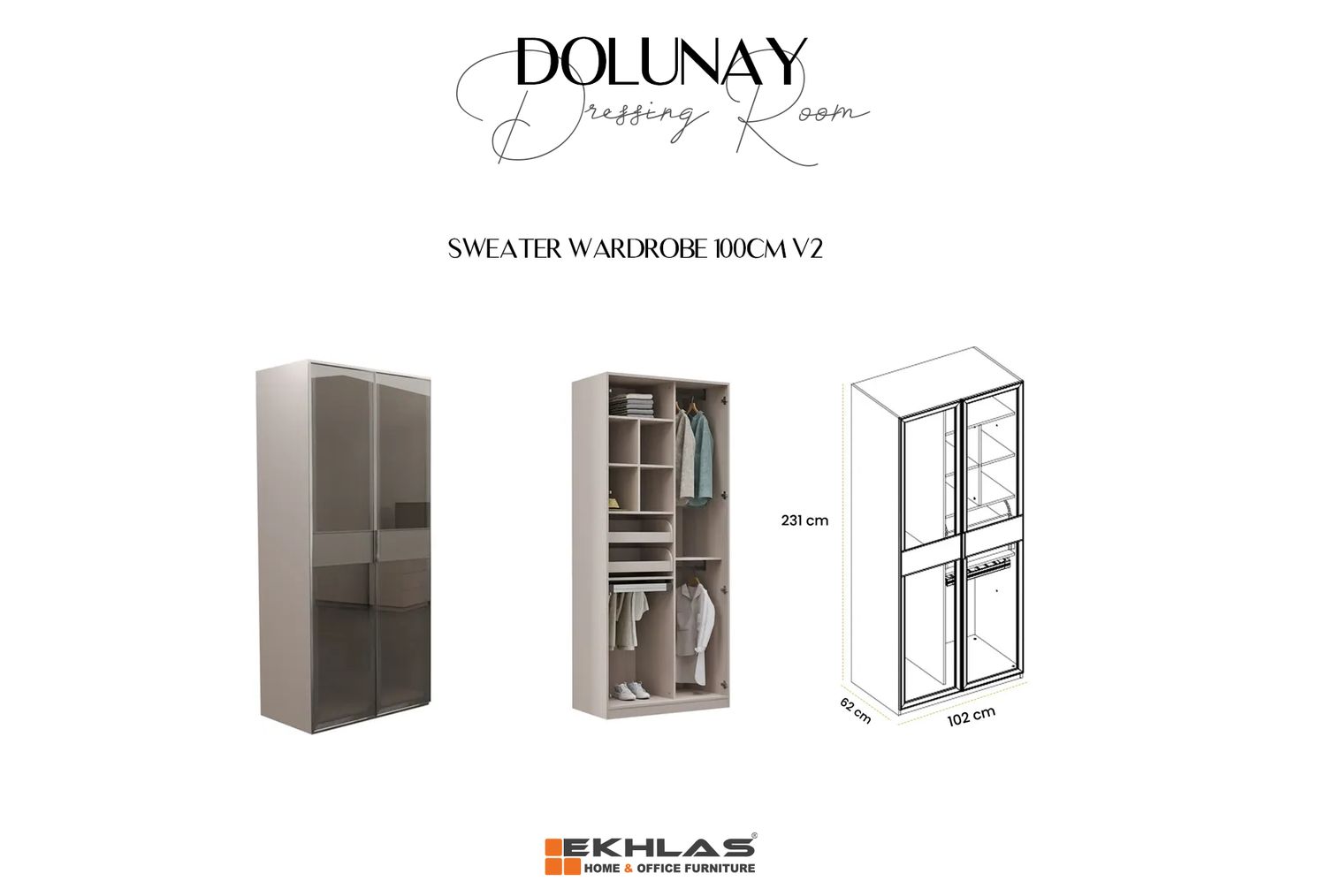 Dolonay 100m drawer