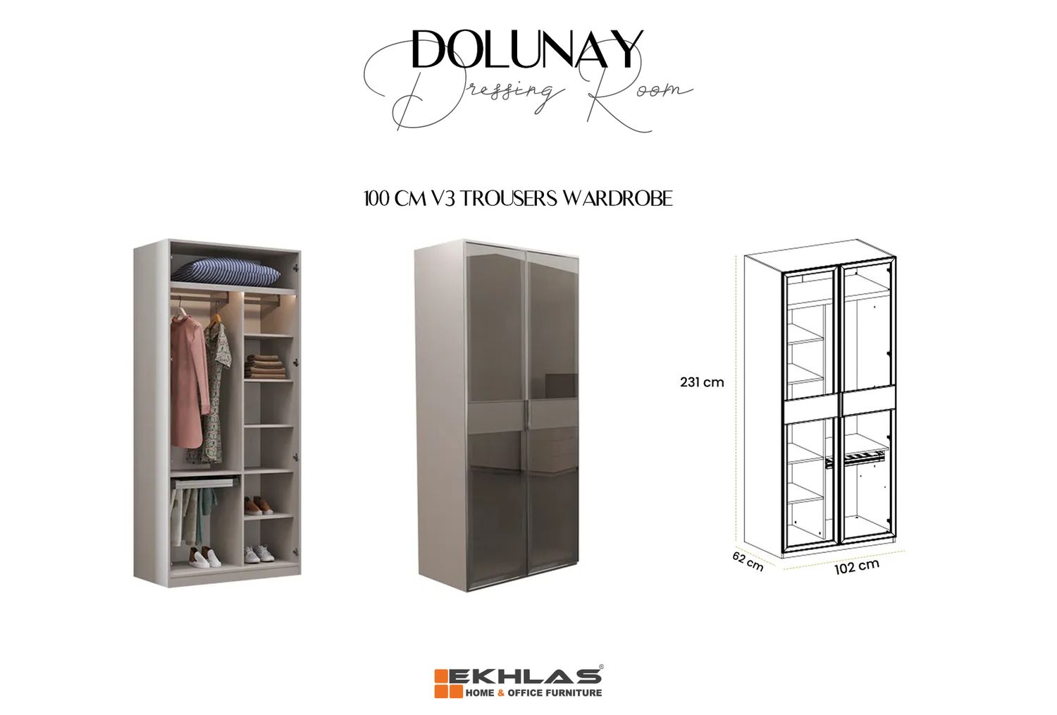 Dolonay 100m drawer