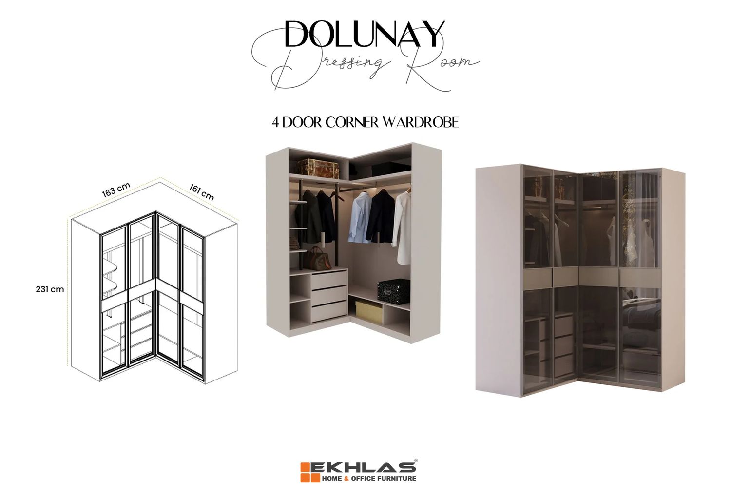 Dolonay corner drawer