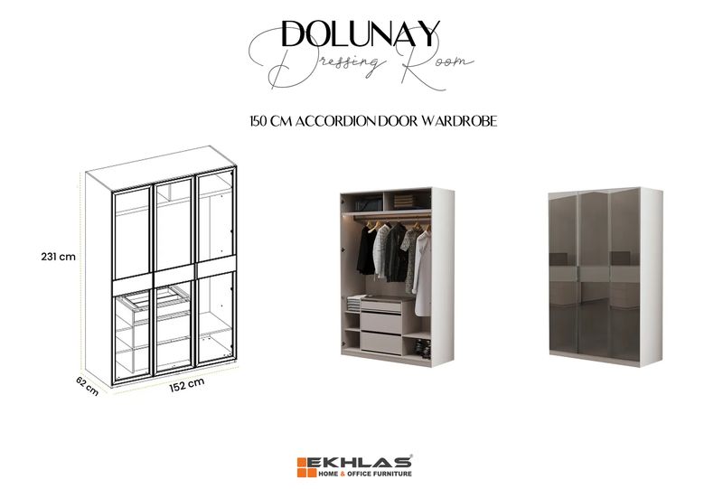 Dolonay 150cm drawer