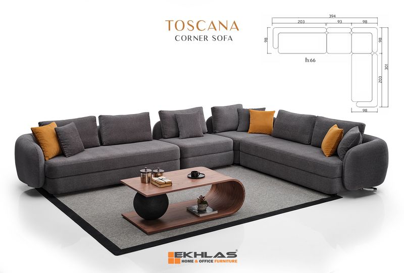 Toscana L sofa