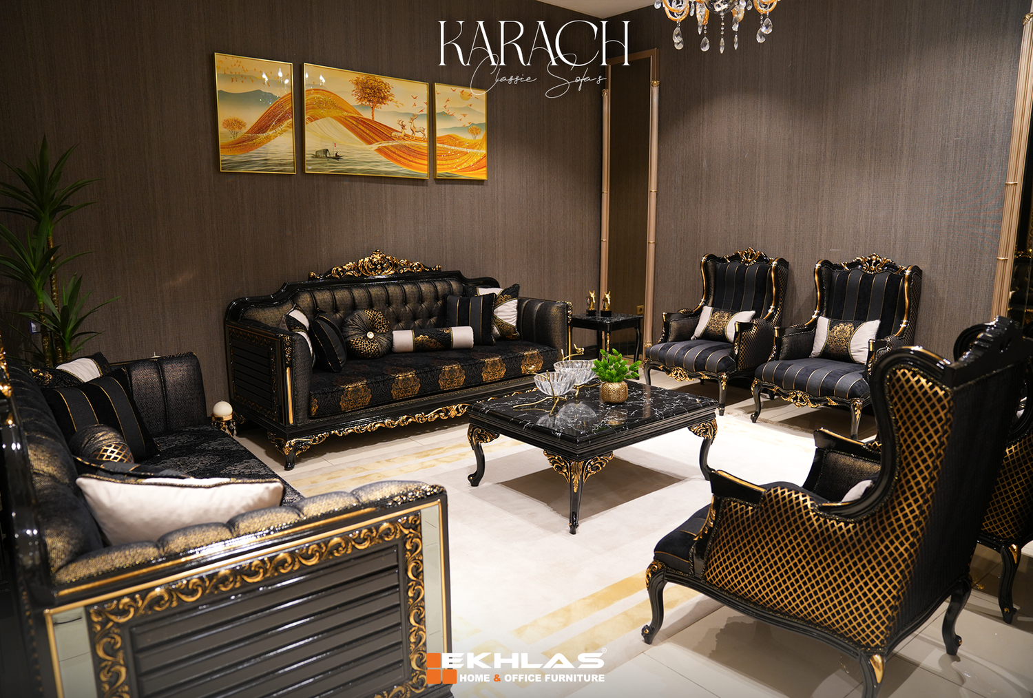 Karaca sofa set