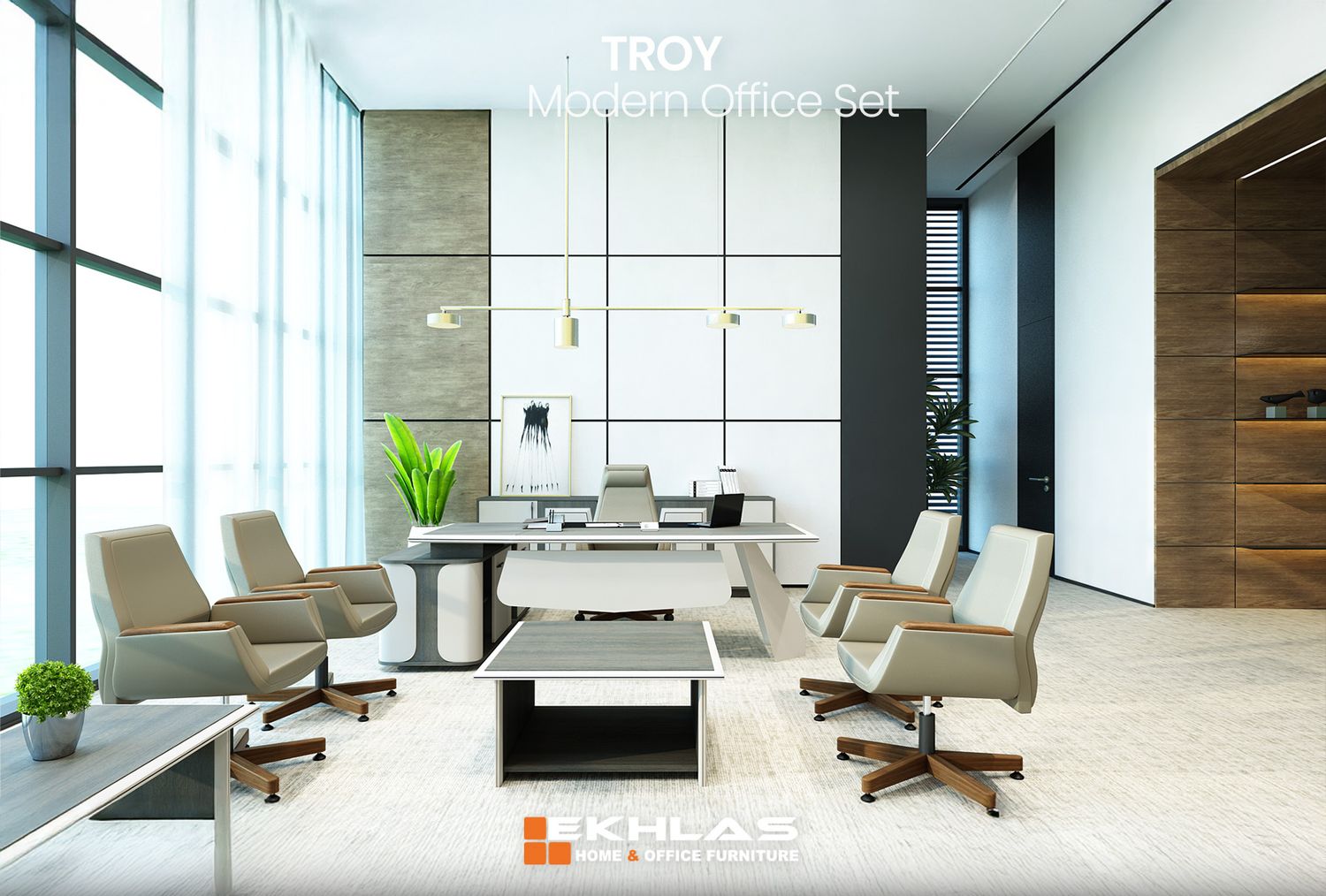 Troy office set